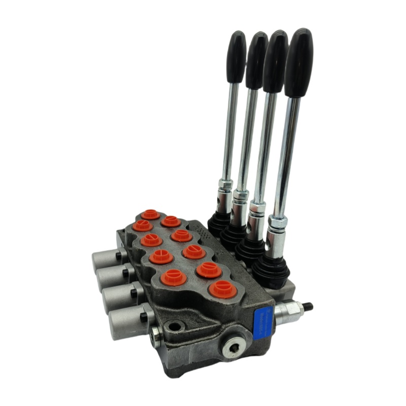 SD5 Manual 4 Spool Monoblock Directional Valve