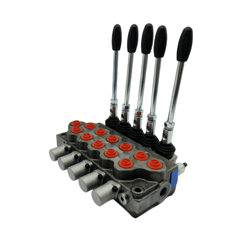 SD5 Manual 5 Spool Monoblock Directional Valve