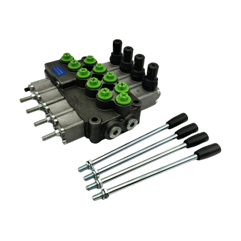M45 Manual 4 Spool Monoblock Directional Valve