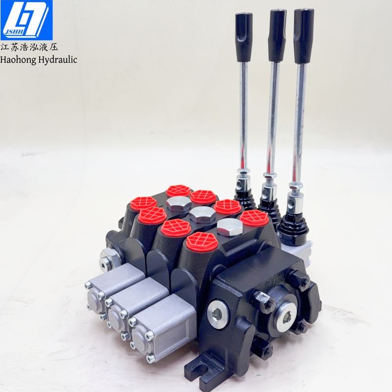DCV100 3Spools Manual Sectional Valve