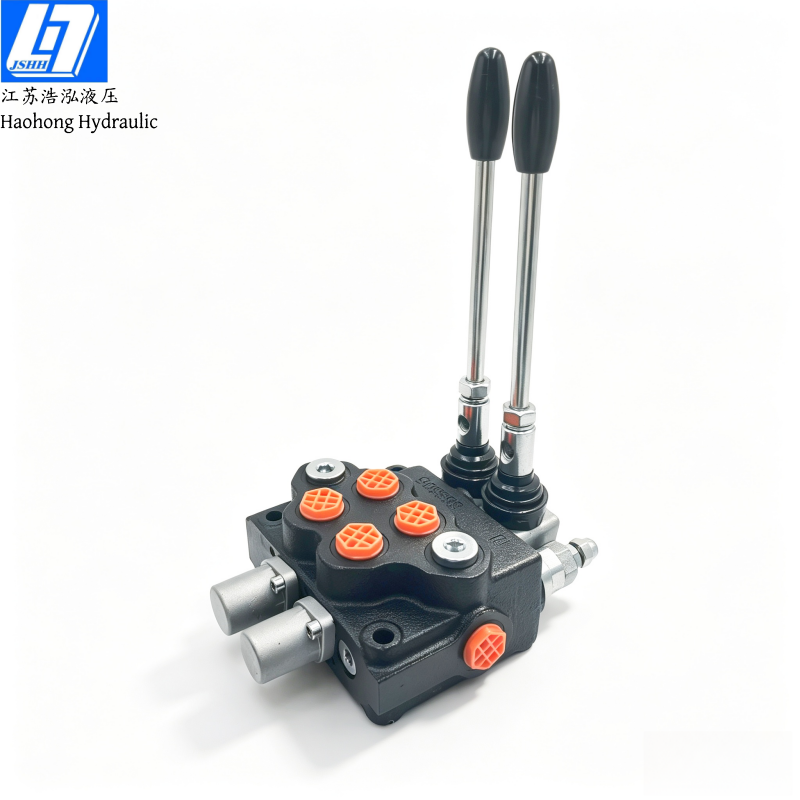 SD5 Manual 2 Spools Monoblock Directional Valve