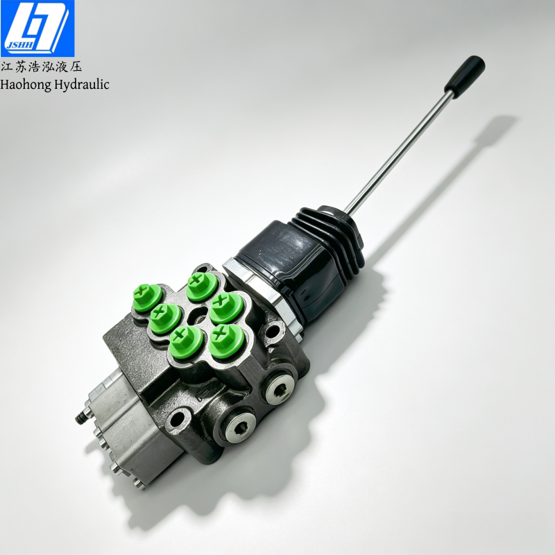 M45 Manual 2 Spools Joystick Monoblock Directional Valve