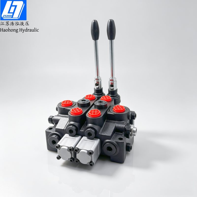 D4 Manual Hydraulic Directional Control Valve