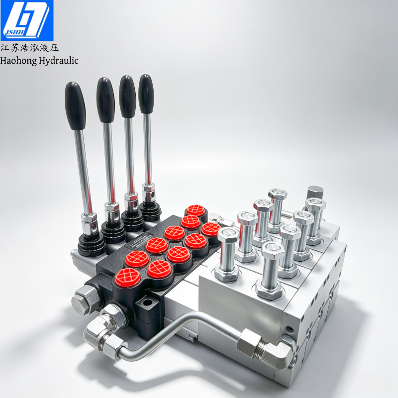 P40 4 Spools Manual and Electro-hydraulic Hydraulic Directional Control Valve(手动、电液控)