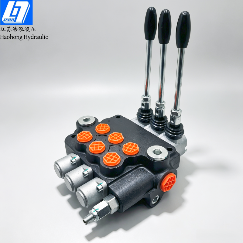 3P80 1A1A1A1 GKZ1 3-Spools Manual Directional Valve