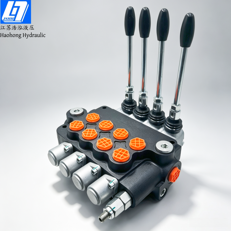4P80 1-A1A1A1A1 GKZ1 4-Spools Manual Directional Valve
