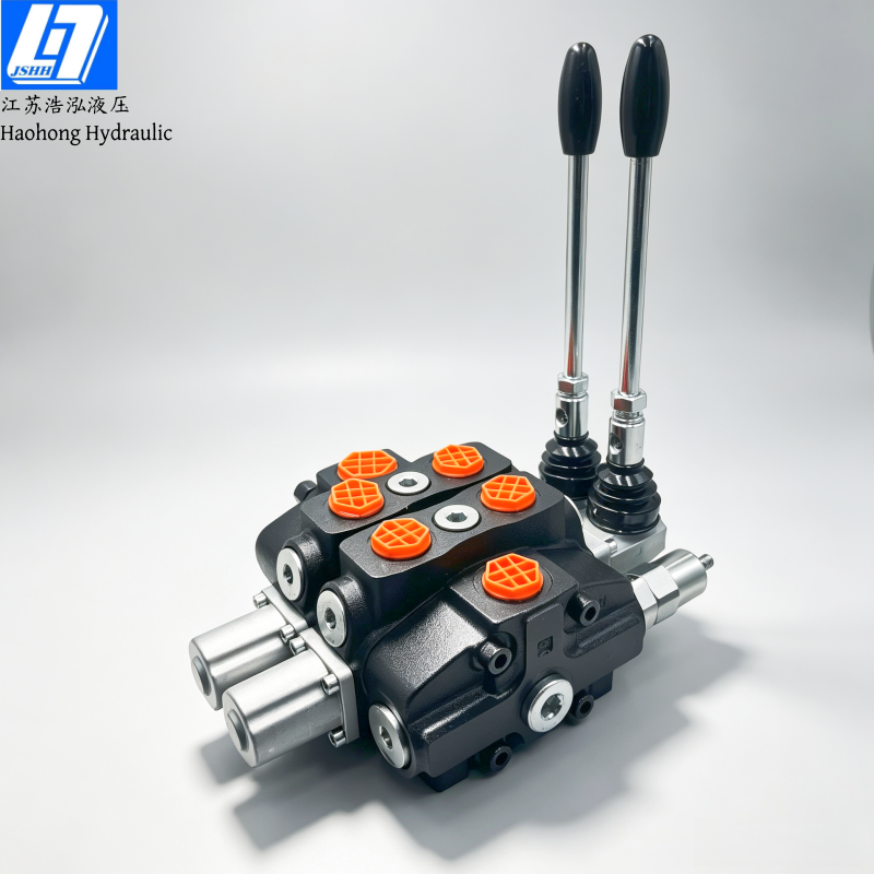 SD8 Manual 2 Spools Sectional Directional Control Valves