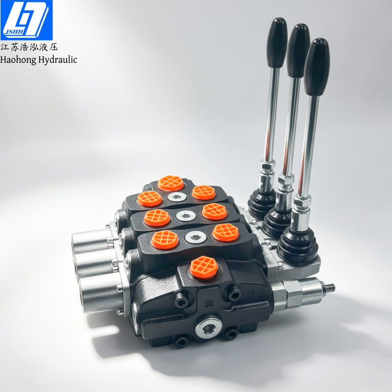 SD8  Manual 3 Spools Sectional Directional Control Valves SD8分片式多路阀