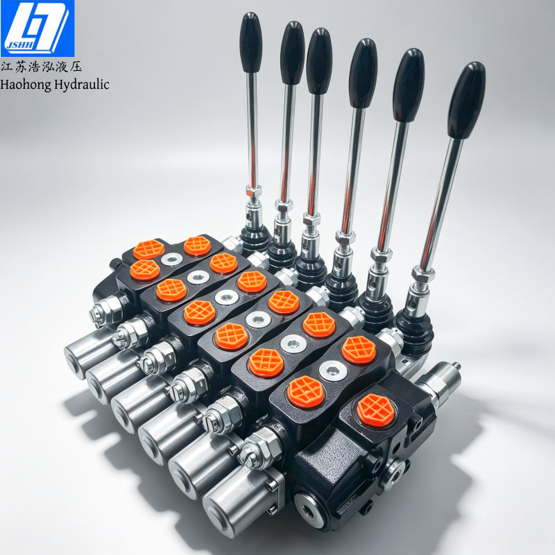 SD8 Manual 6 Spools Sectional Directional Control Valves SD8分片式多路阀