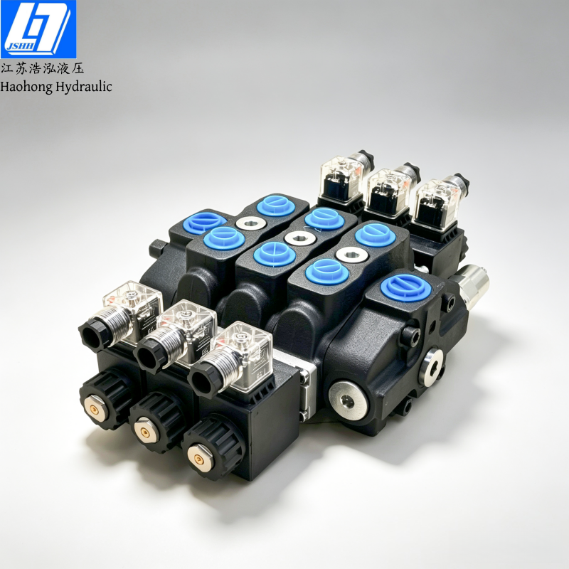SD8 Solenoid Sectional Directional Control Valves SD8分片式多路阀