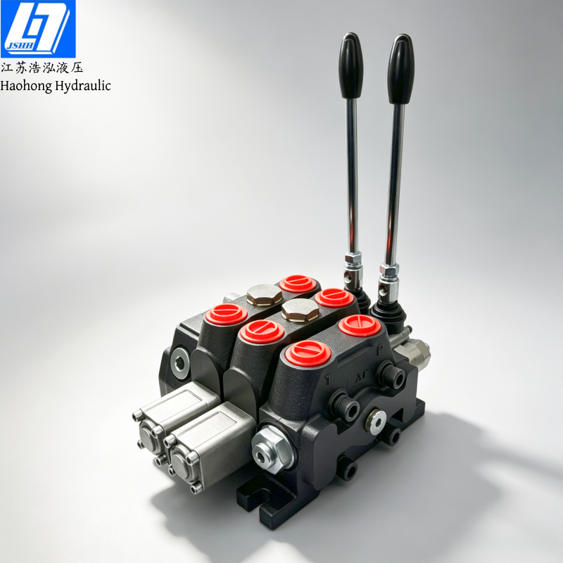 DCV100 2 Spools Manual Sectional Valve
