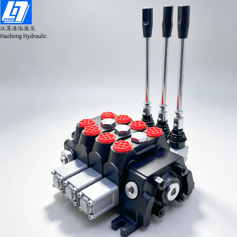 DCV100 3 Spools Manual Sectional Valve