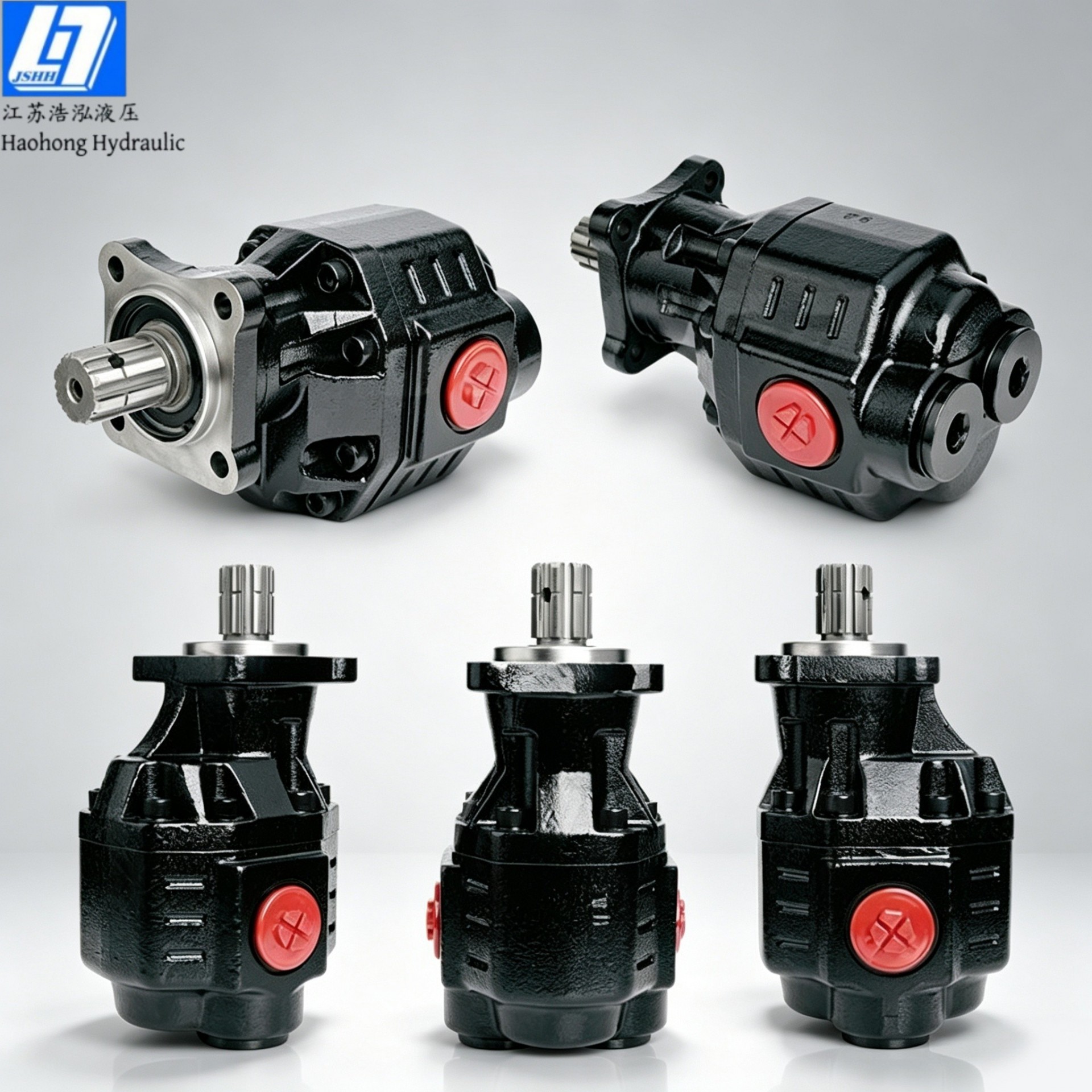 ISO 4H hydraulic gear pump