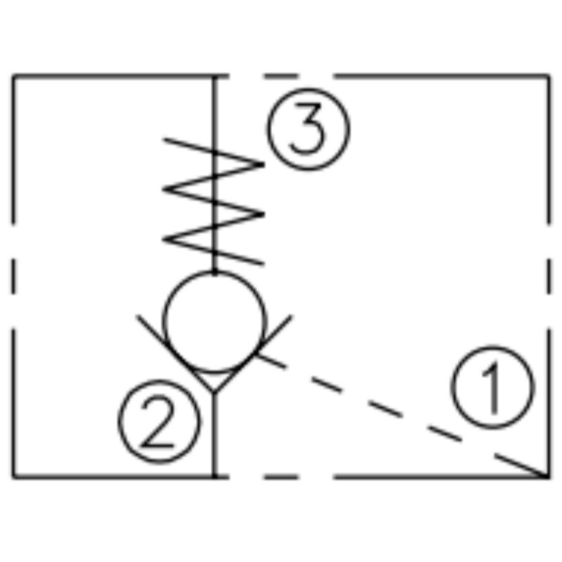 PC08-30 PILOT OPERATED CHECK VALVE