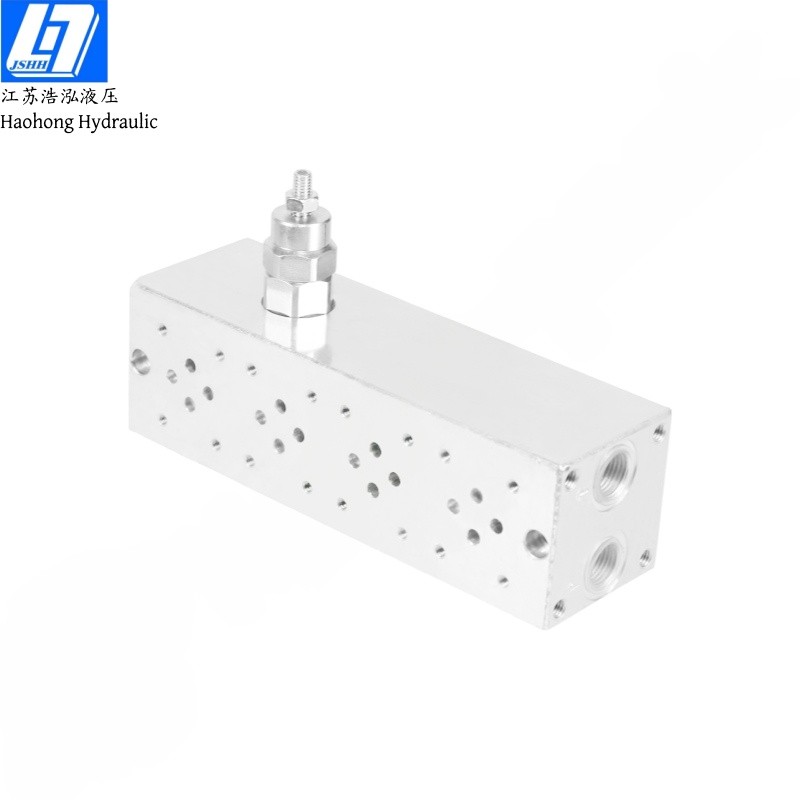 NG6 4 Sections With Relief Valve Hydraulic Blocks